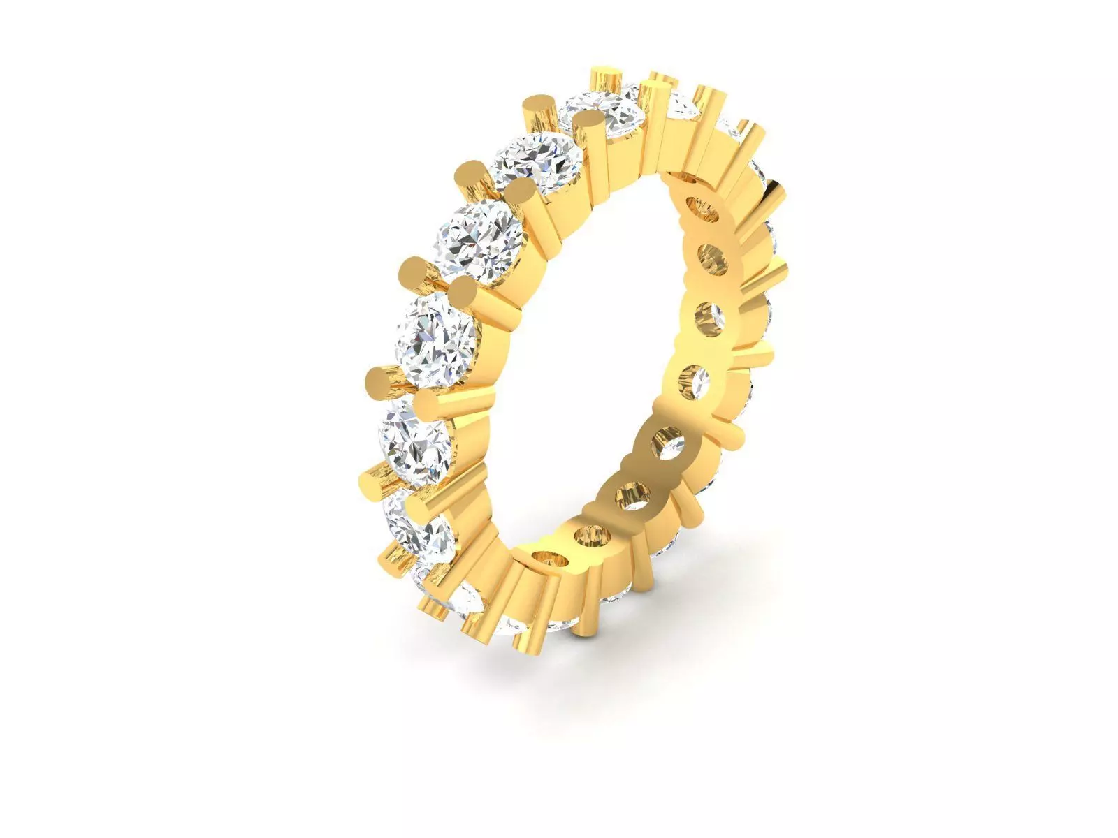 Women Ring  Render 3dm STL OBJ FBX Details 3D print model_0