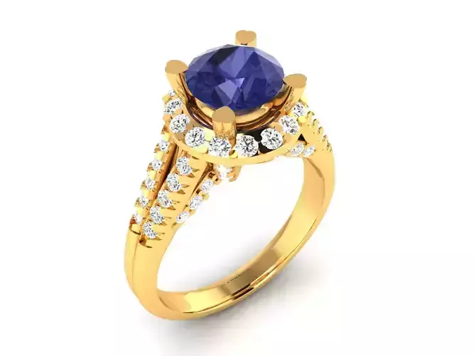 Women Ring  Render 3dm STL OBJ FBX Details