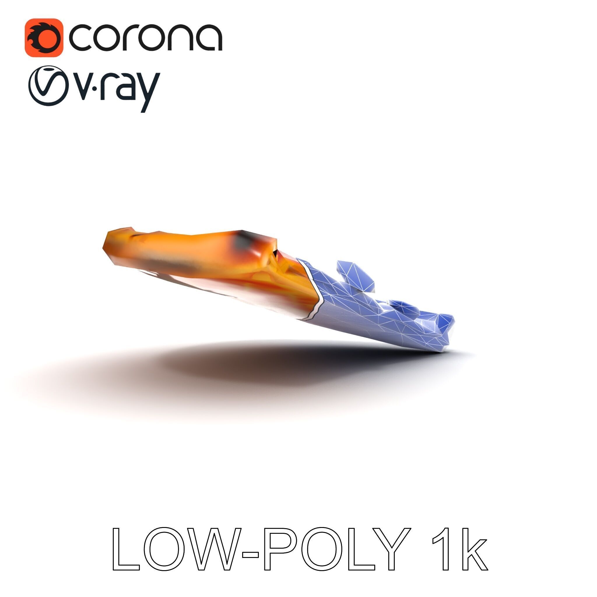 Margherita Artisan Pizza D Model Pack Low-poly 3D model_18