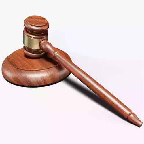 Legal Gavel 3D model