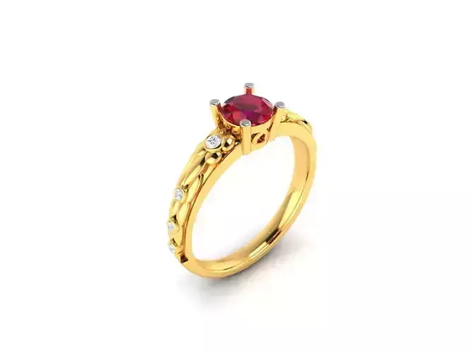 Women Ring  Render 3dm STL OBJ FBX Details