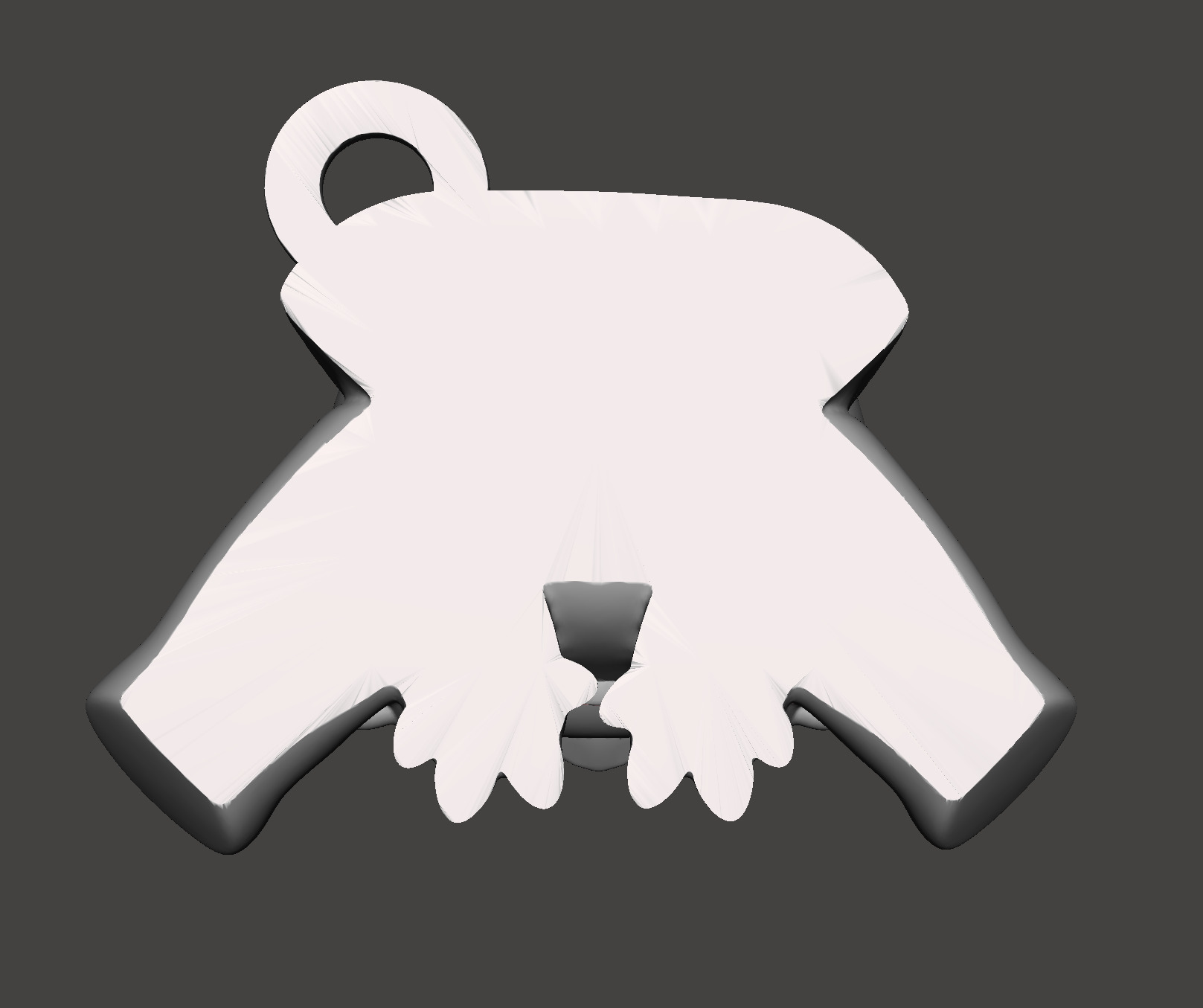 Chibhi Batman angry sitting pose stl for 3d printing 3D print model_3