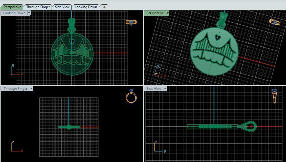 A lovely Bridge 3D print model_3