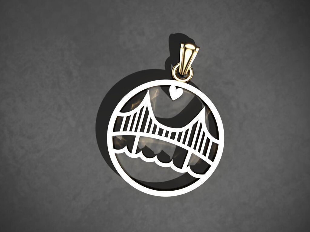 A lovely Bridge 3D print model_2