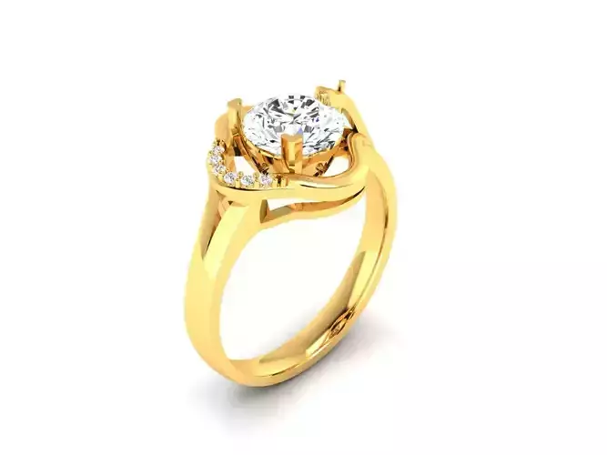 Women Ring  Render 3dm STL OBJ FBX Details
