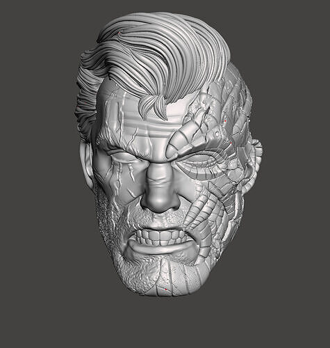 Cable head stl 3d model print ready  3D print model