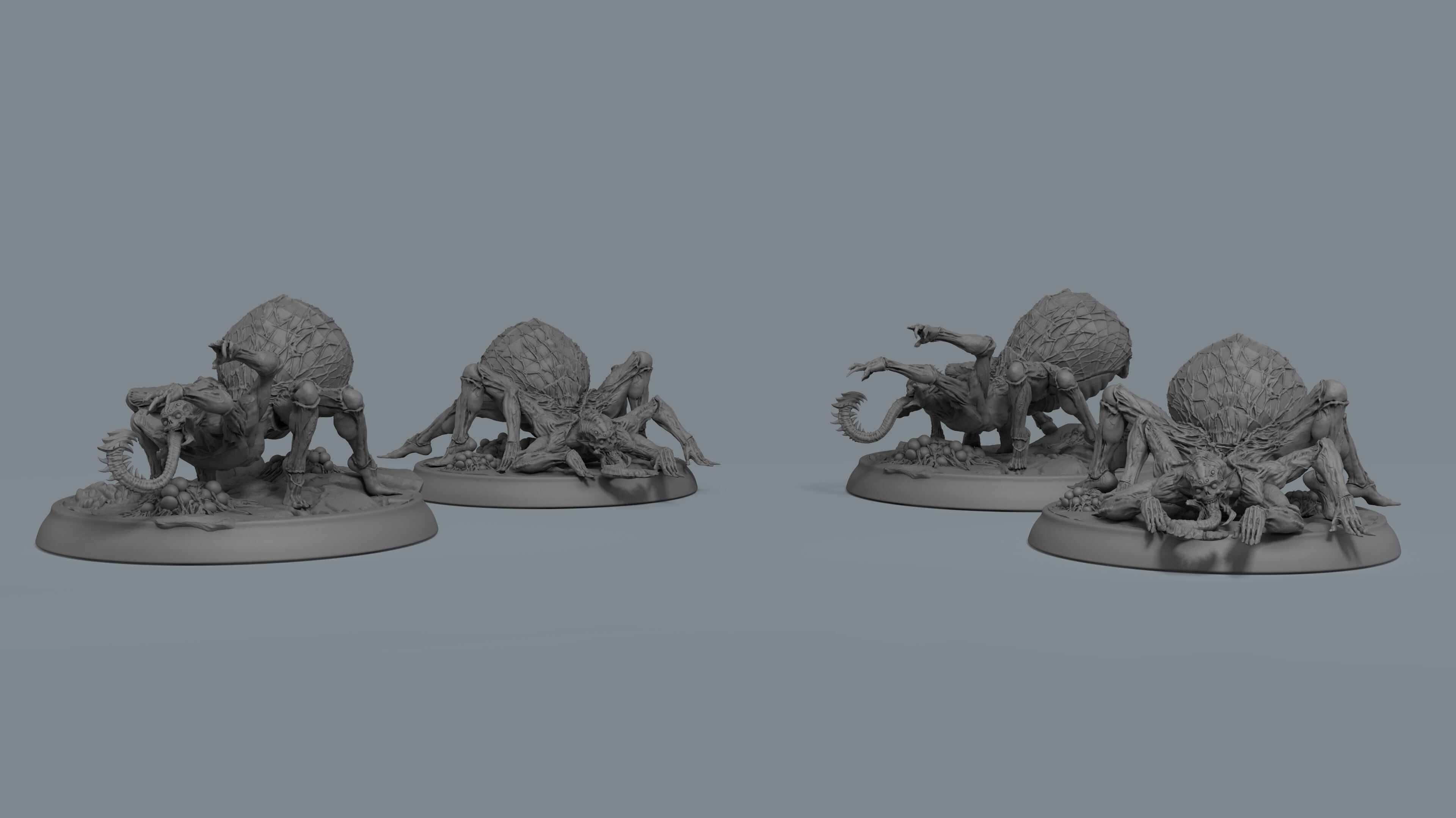 Spider Queen Army 3D print model_9