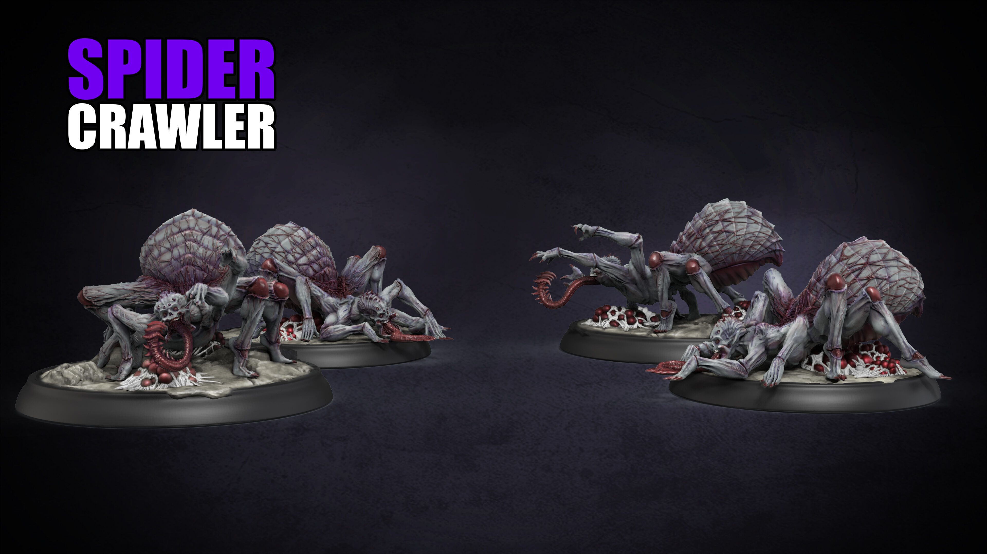 Spider Queen Army 3D print model_4