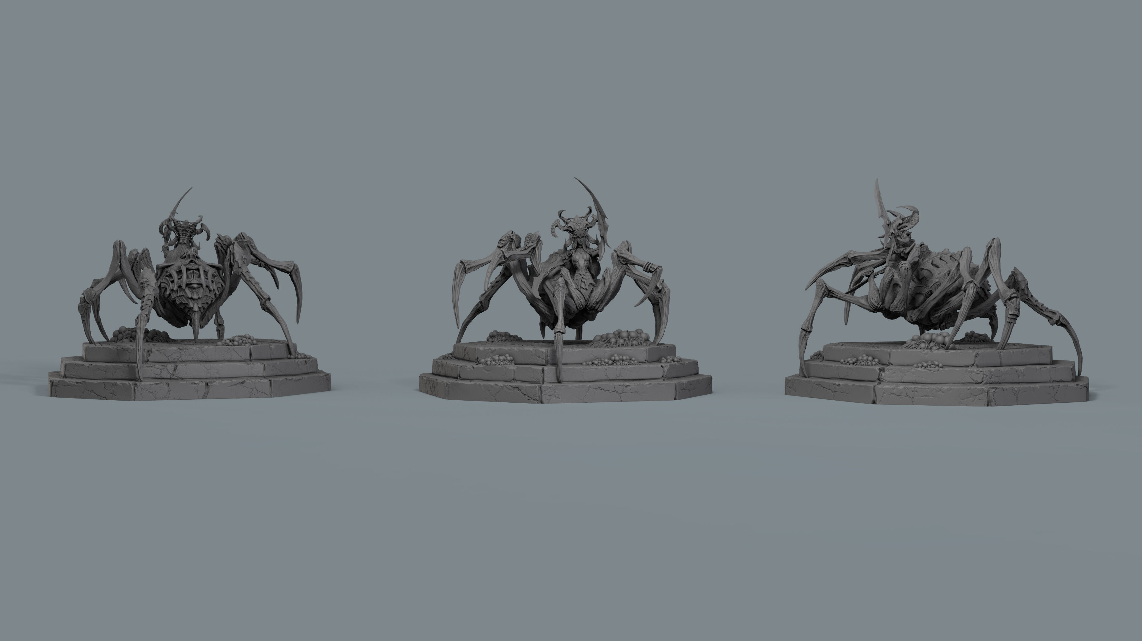 Spider Queen Army 3D print model_6