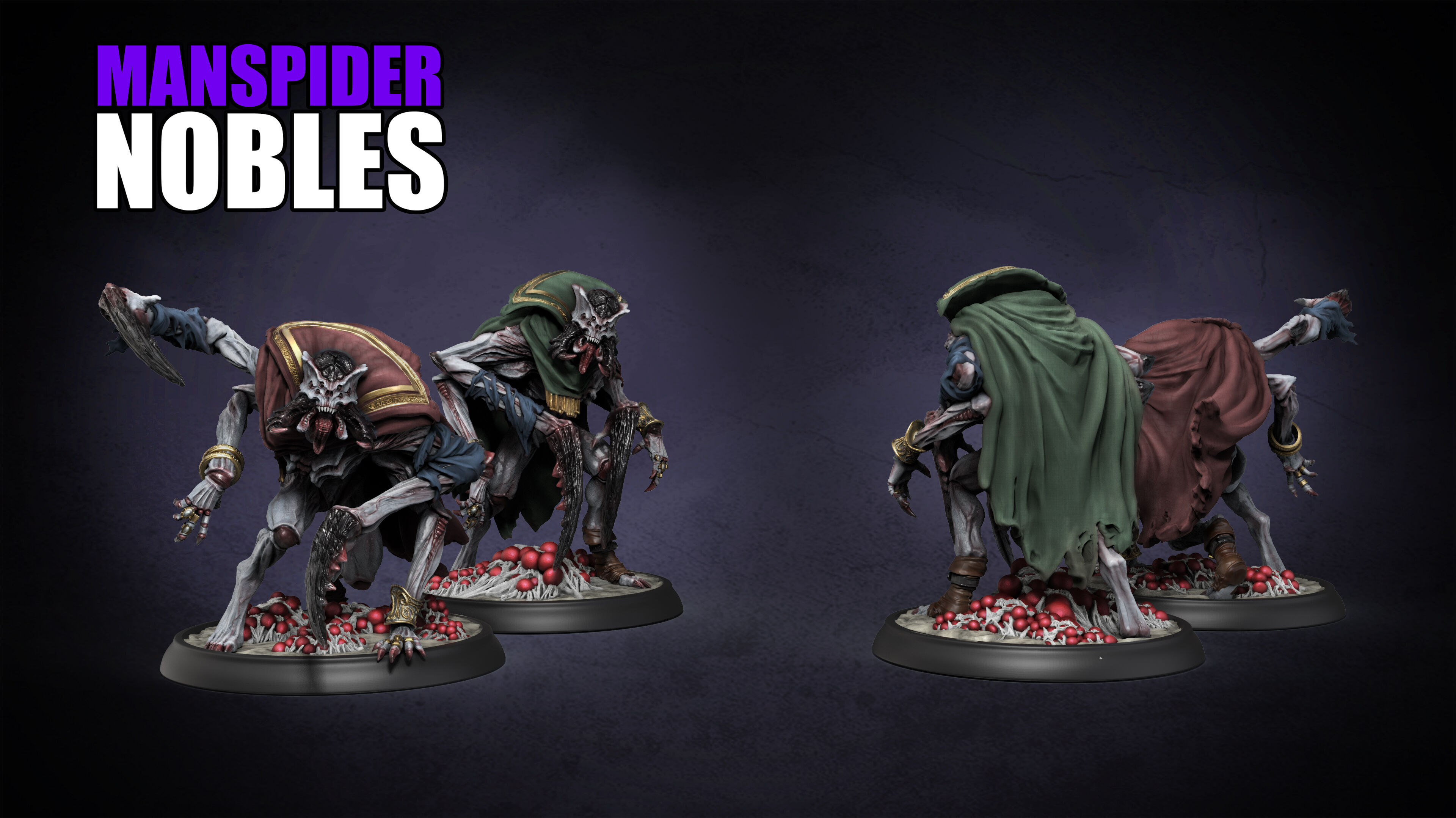 Spider Queen Army 3D print model_3