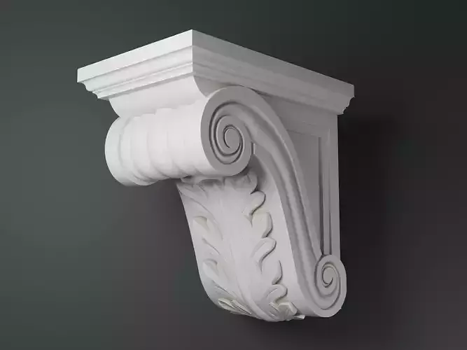 Corbel 003 - Roman - Classical 3D model