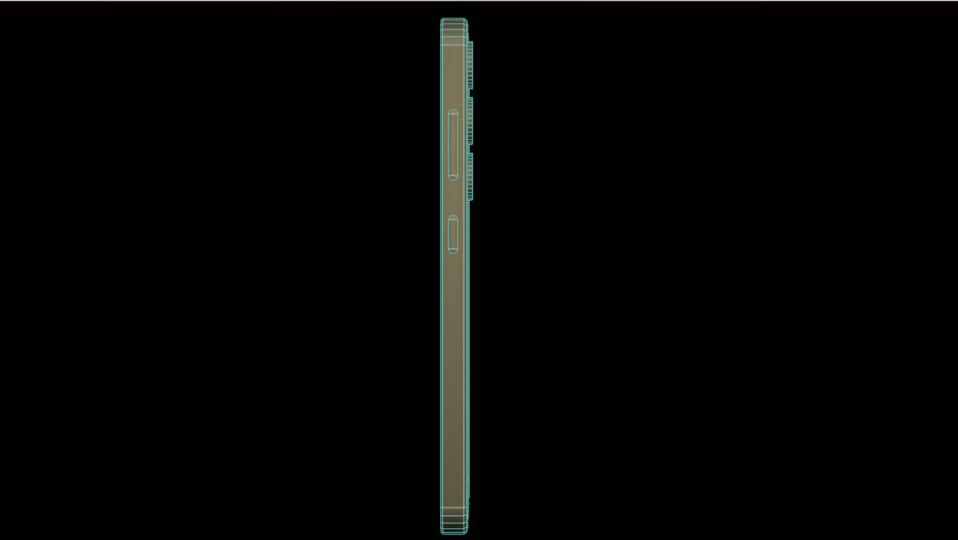 Samsung S24 Free low-poly 3D model_12