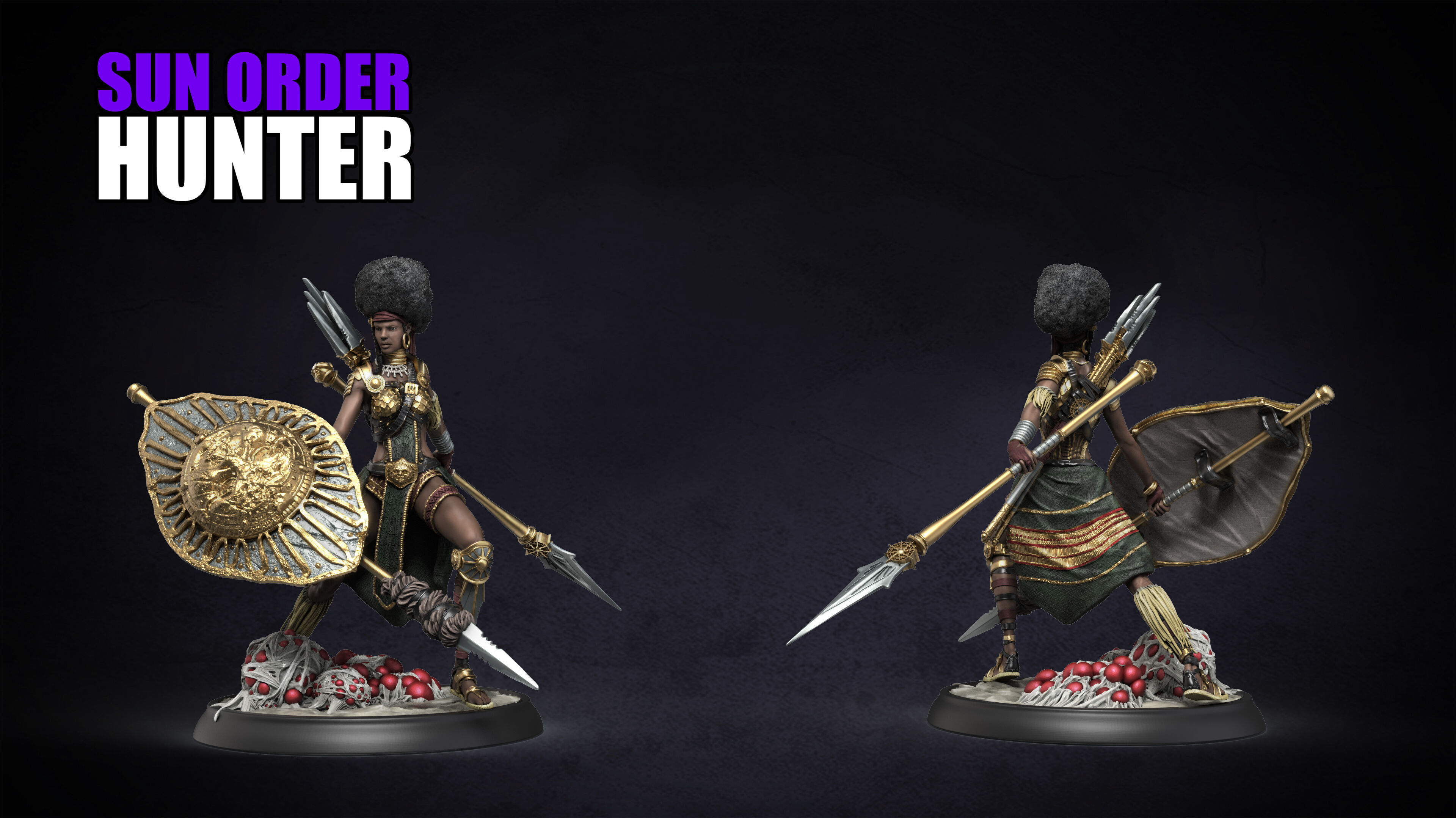 Sun Order- Heroes 3D print model_3