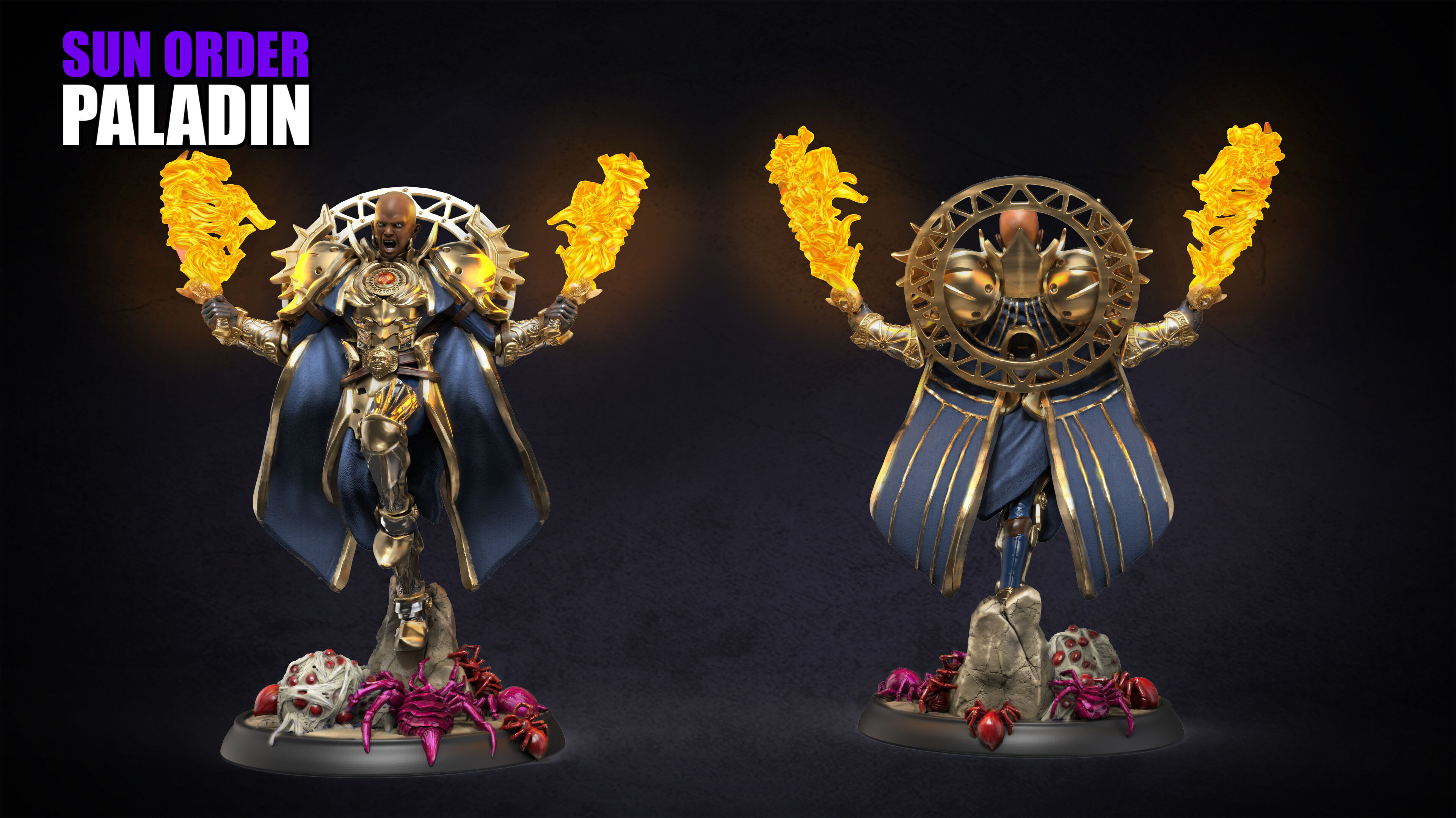 Sun Order- Heroes 3D print model_1