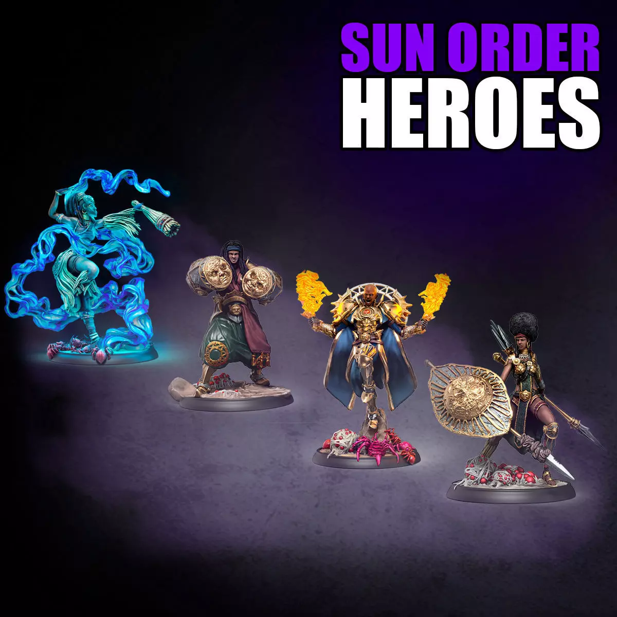 Sun Order- Heroes 3D print model_0