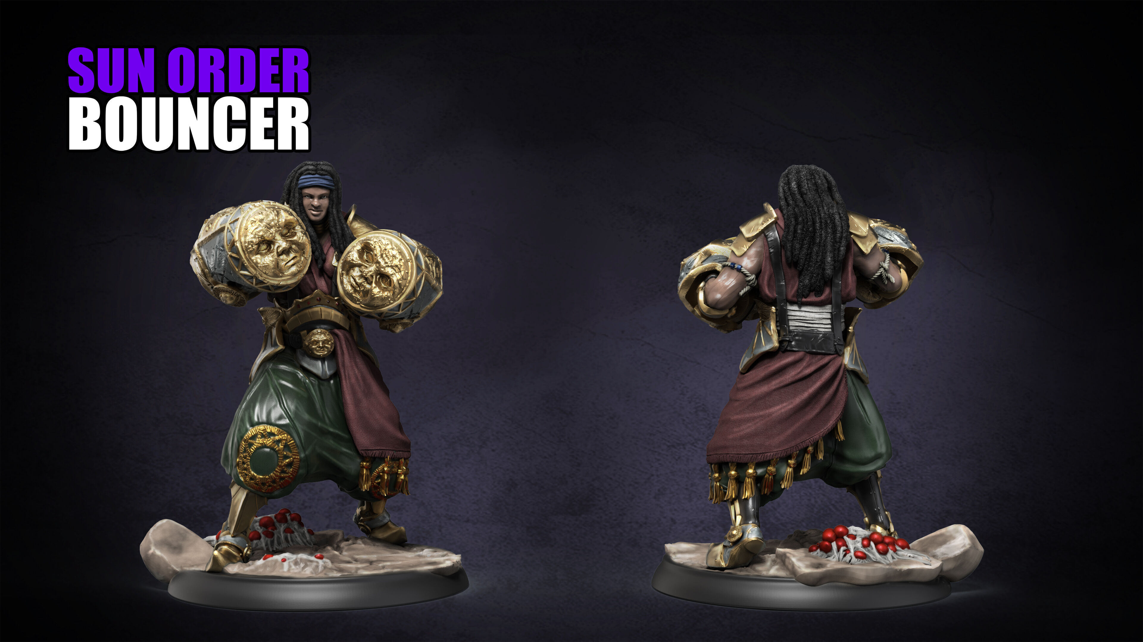 Sun Order- Heroes 3D print model_4