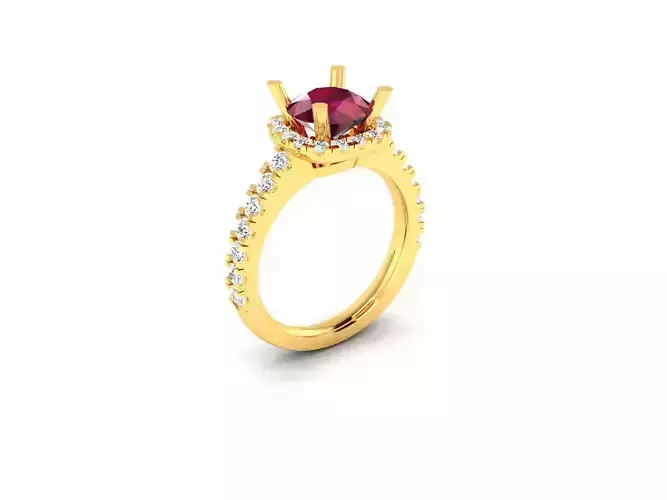 Women Ring  Render 3dm STL OBJ FBX Details