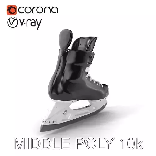 Rugged Hockey Skate Model Pack