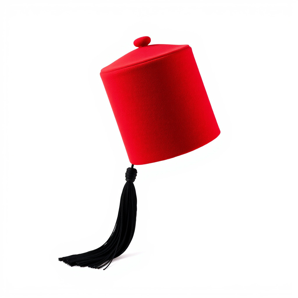 Moroccan Fez Hat Iconic Cultural model pack Low-poly 3D model_4