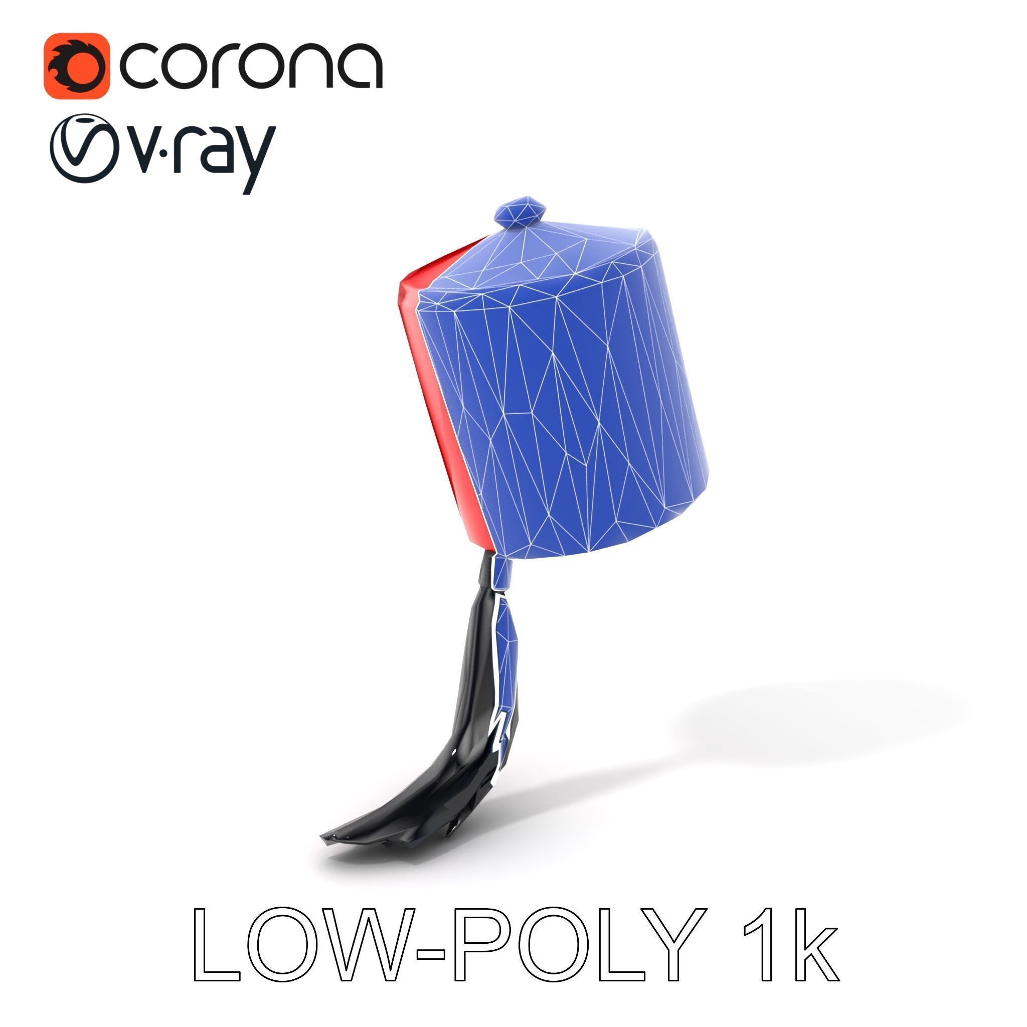 Moroccan Fez Hat Iconic Cultural model pack Low-poly 3D model_7