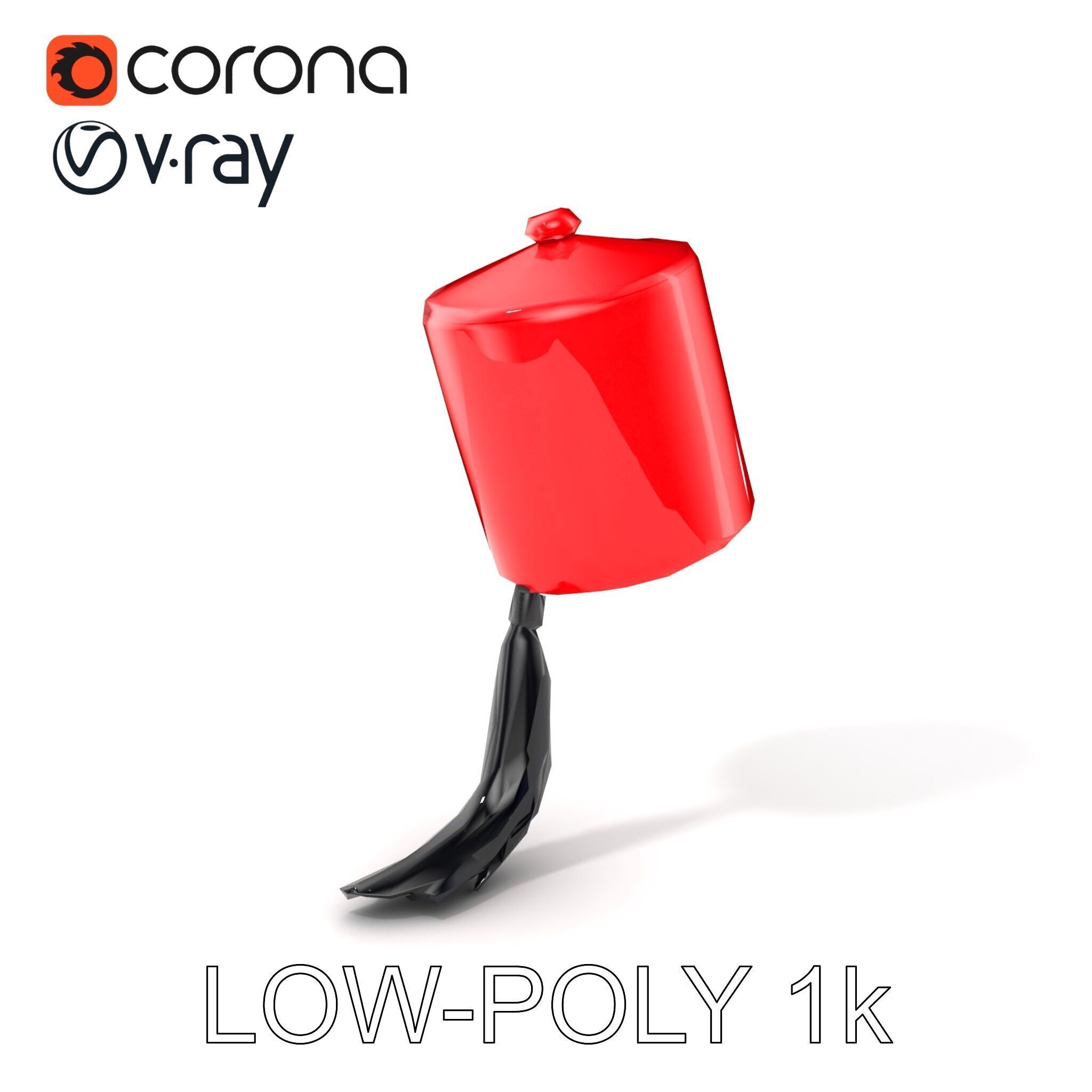 Moroccan Fez Hat Iconic Cultural model pack Low-poly 3D model_5