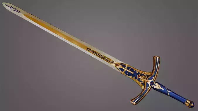 Fate stay night Excaliburn sword