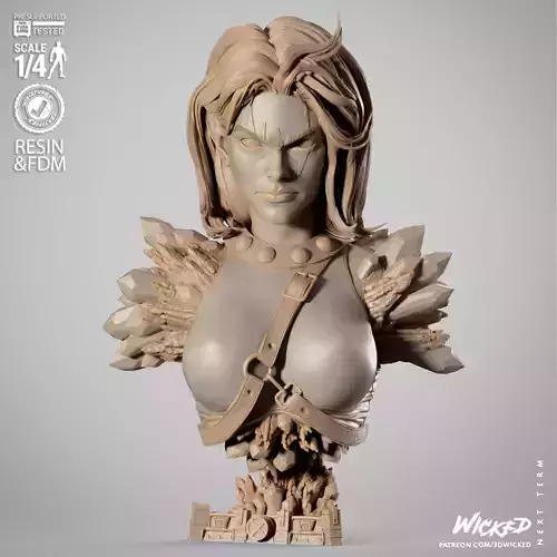 Wicked Marvel Blink Portrait Bust