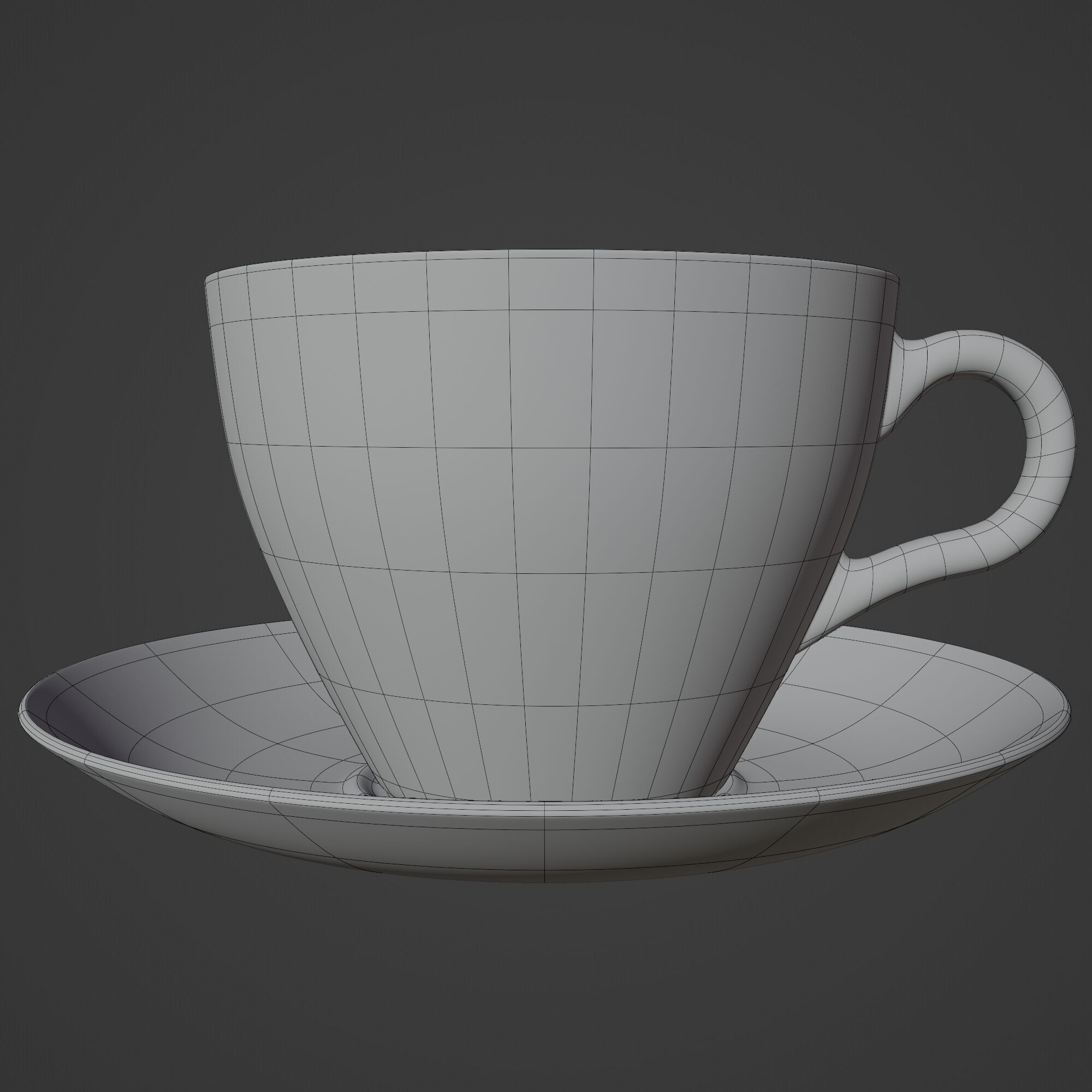 Coffee Cup 3D model_8