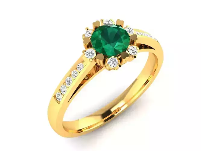 Women Ring  Render 3dm STL OBJ FBX Details