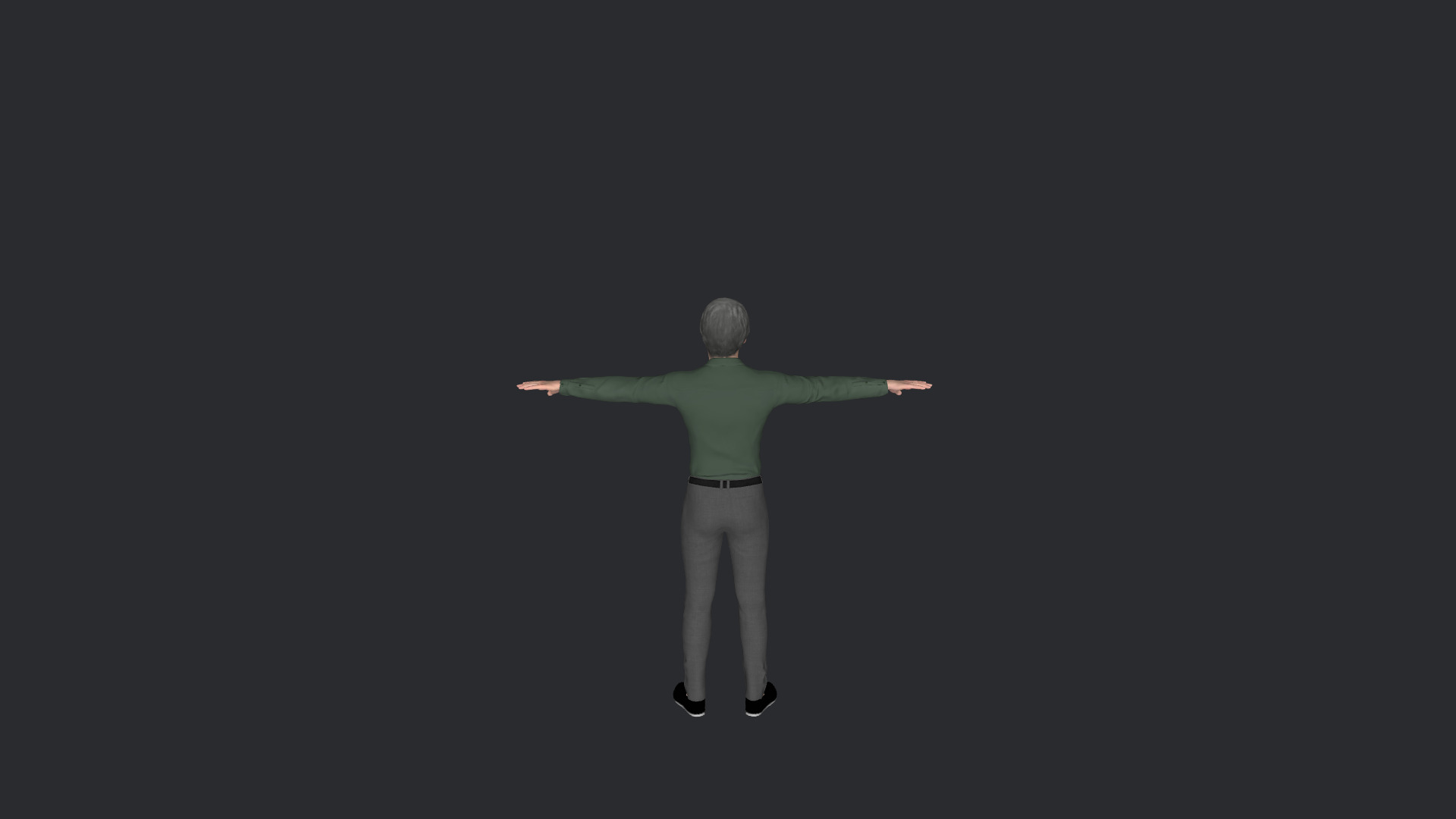 Jimmy Carter Hyper Realistic Full Body Fully Rigged 3D Character 3D model_24