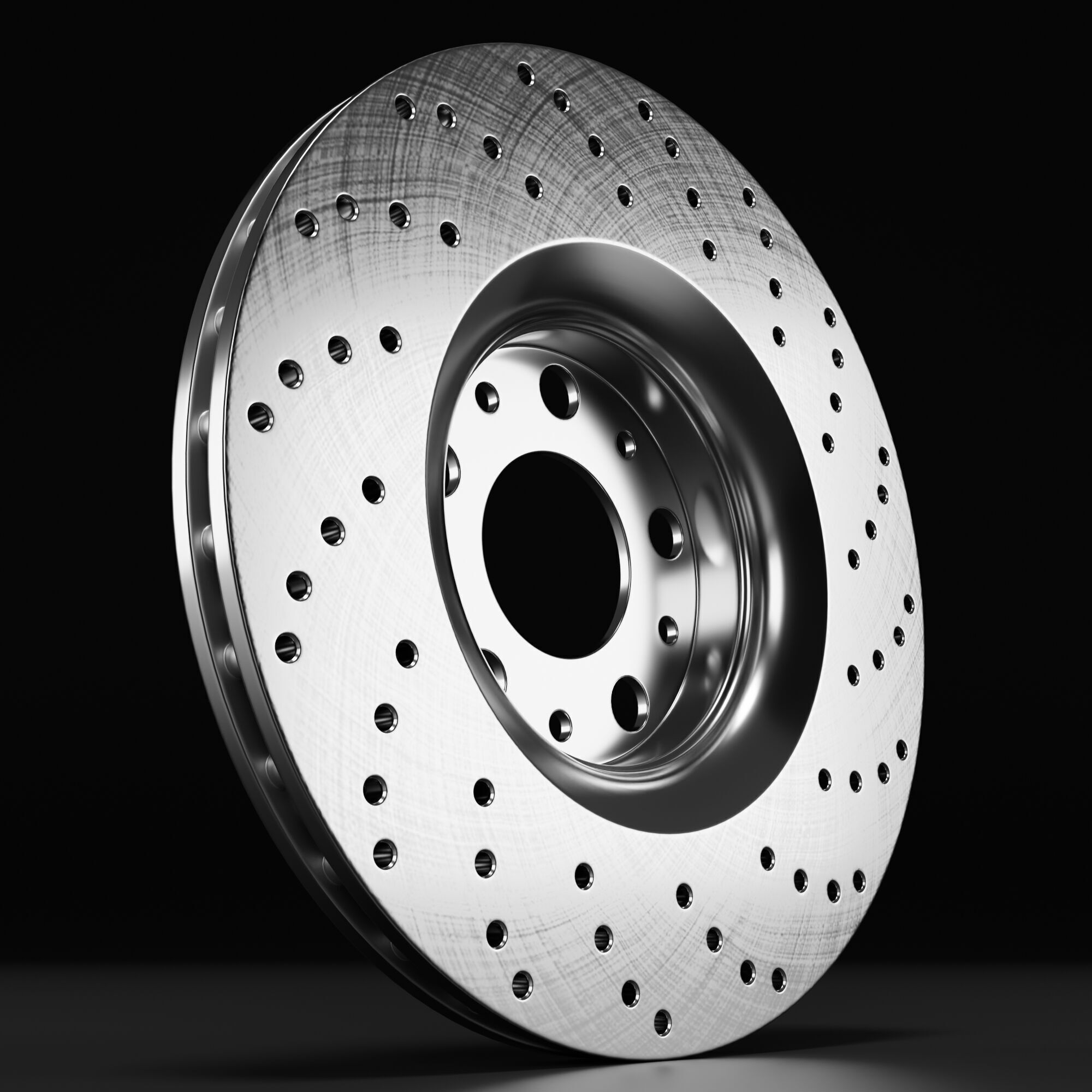Brake Disk Rotor 3D model_7