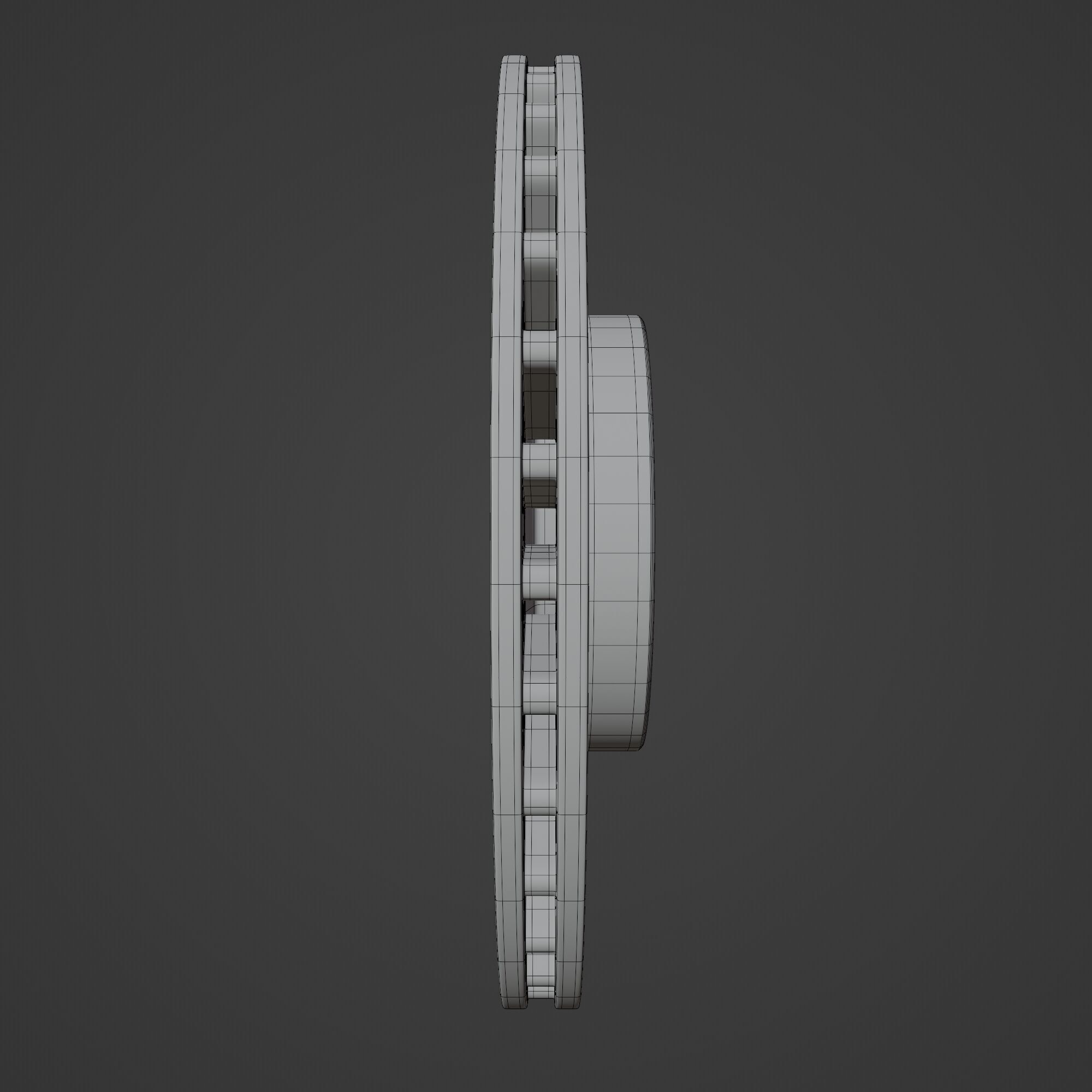 Brake Disk Rotor 3D model_11