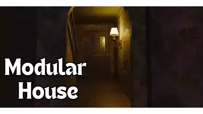 Modular Haunted House Interior 