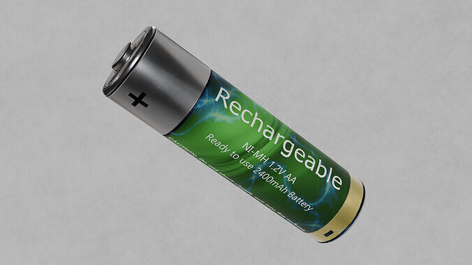 Rechargeable Battery 3D model