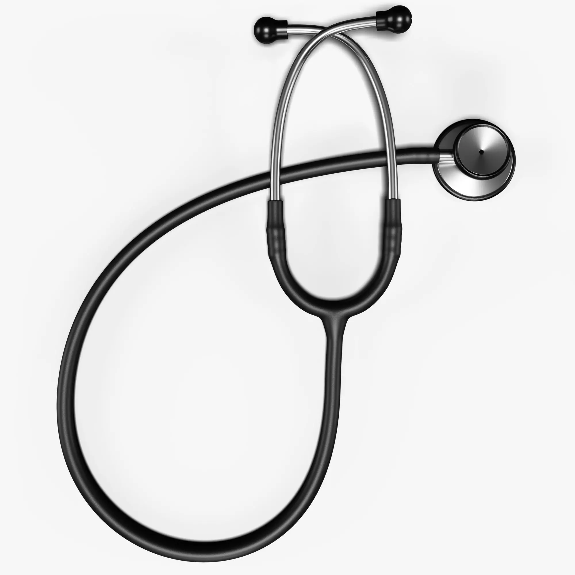 Stethoscope 3D model_0