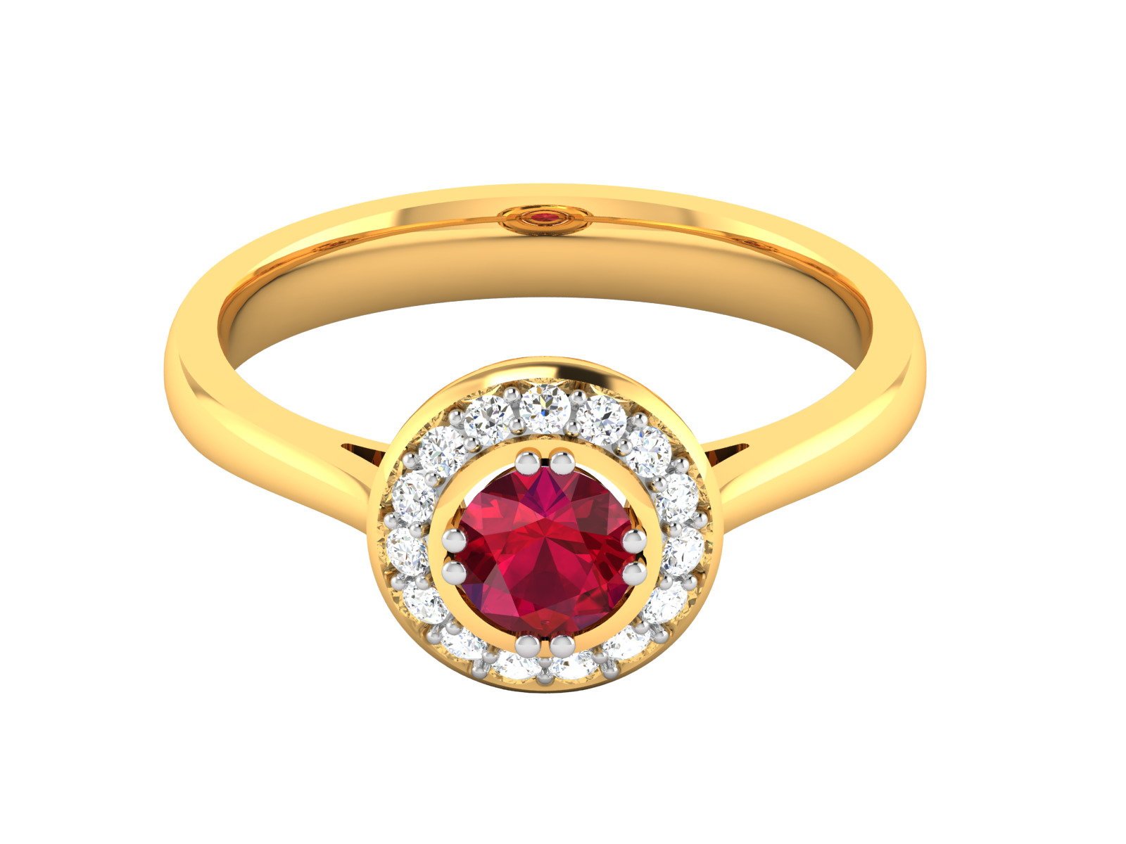 Women Ring Render 3dm STL OBJ FBX Details 3D print model_8