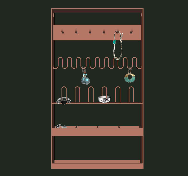 Jewelry Organizer 3D print model_1