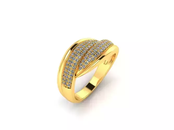 Women Ring  Render 3dm STL OBJ FBX Details