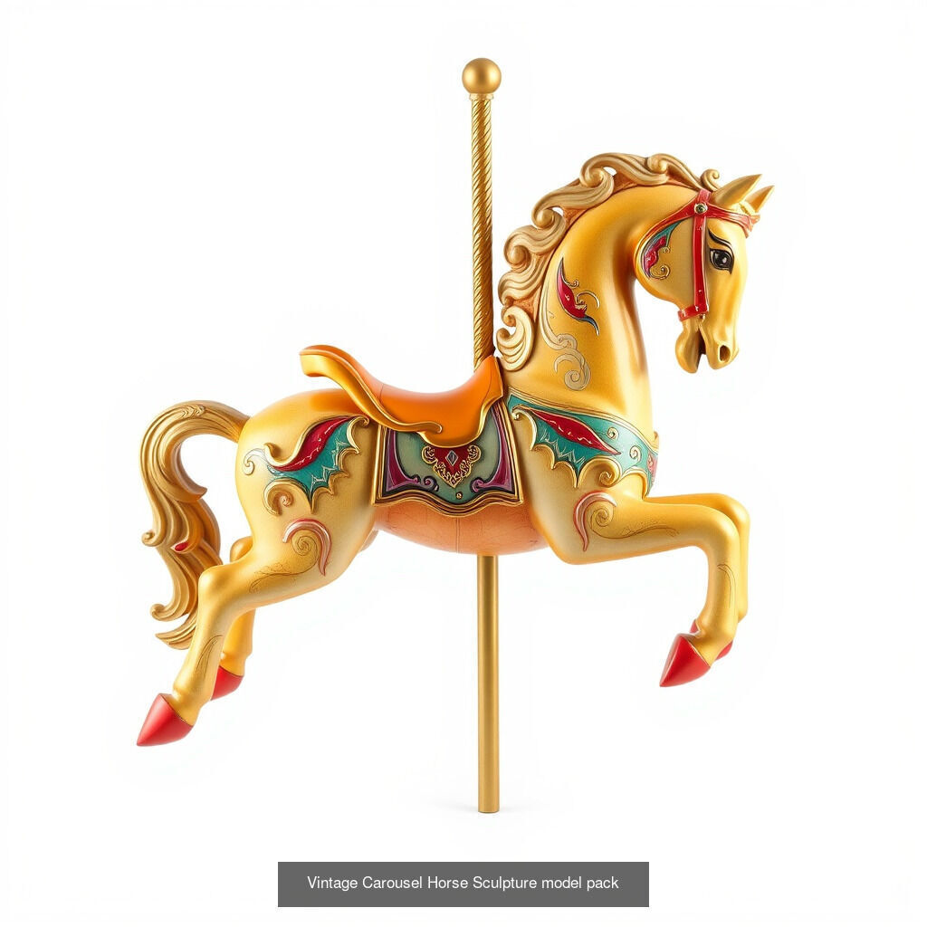 Amusement Icons 3D Model Pack 3D Model Collection_15