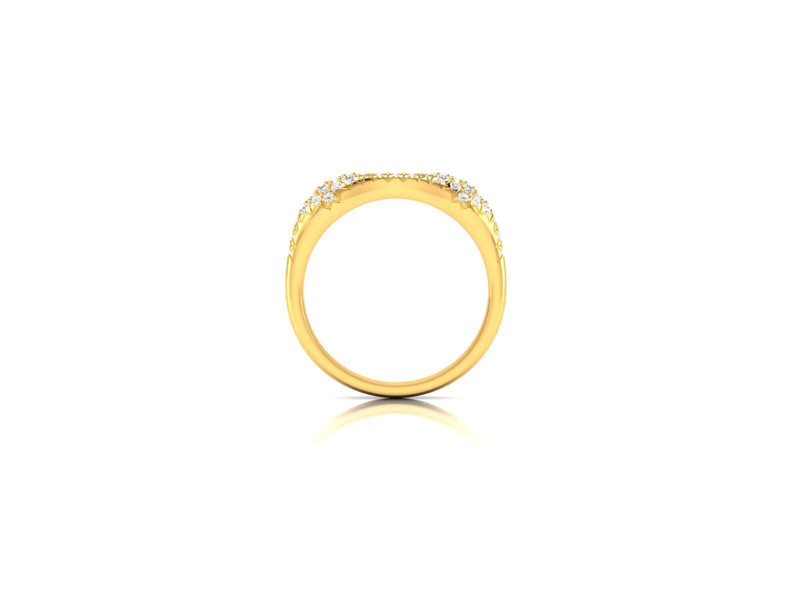 Women Ring Render 3dm STL OBJ FBX Details 3D print model_1