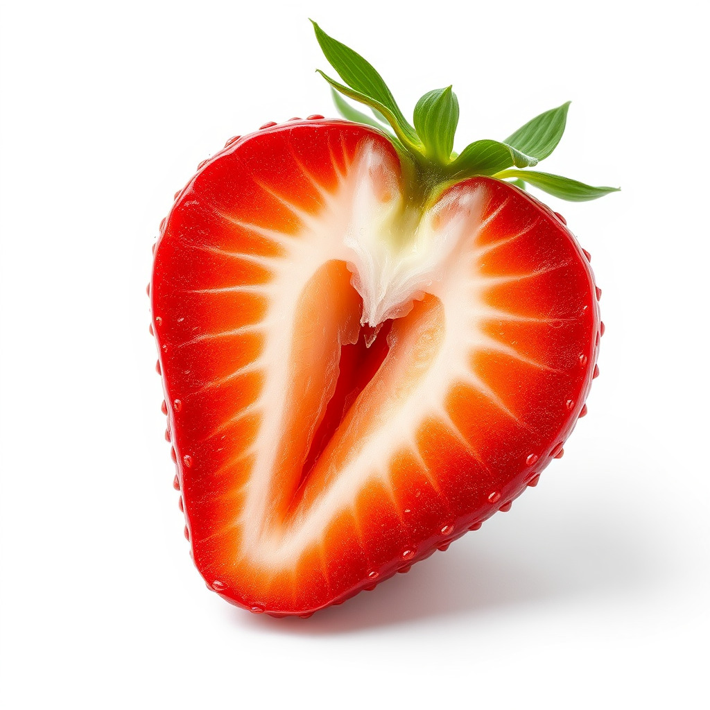 Strawberry Crosssection Realistic Detail Model Pack Low-poly 3D model_4