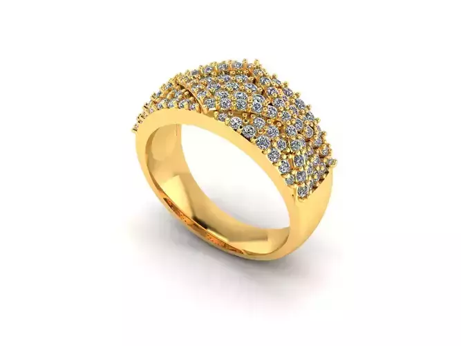 Mens  Ring  Render 3dm STL OBJ FBX Details