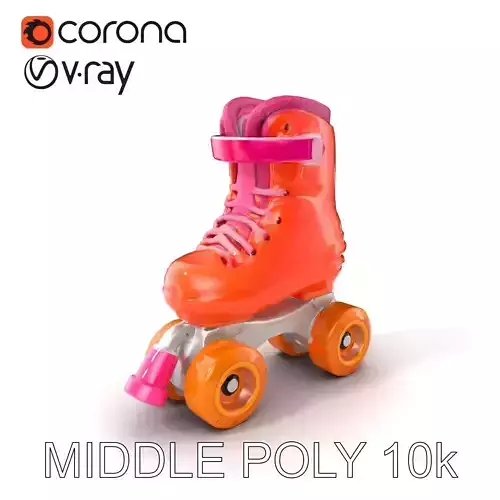 Adjustable Kids Skate Plastic Model Pack