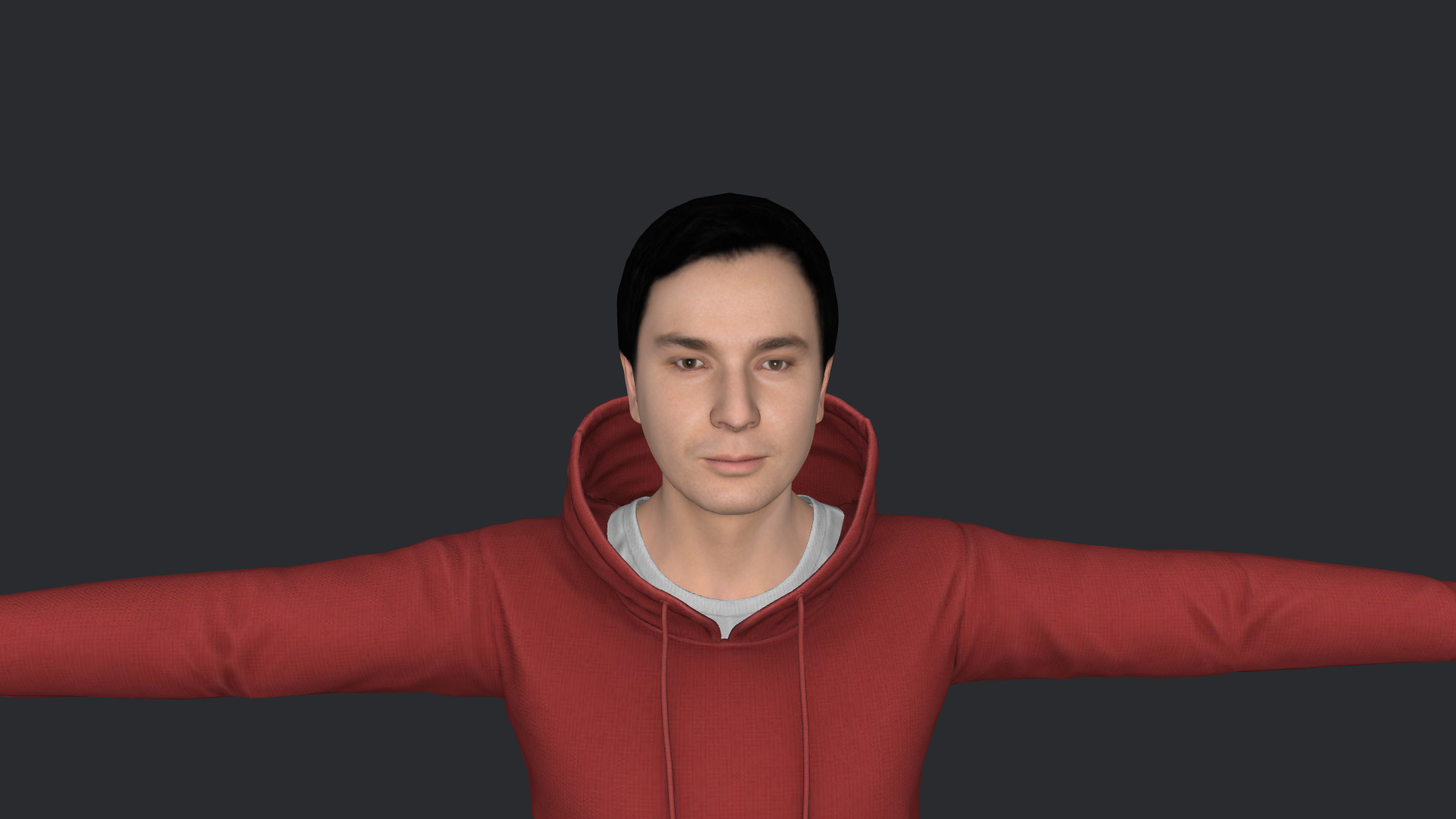Jimmy Fallon Hyper Realistic Full Body Fully Rigged 3D Character 3D model_7