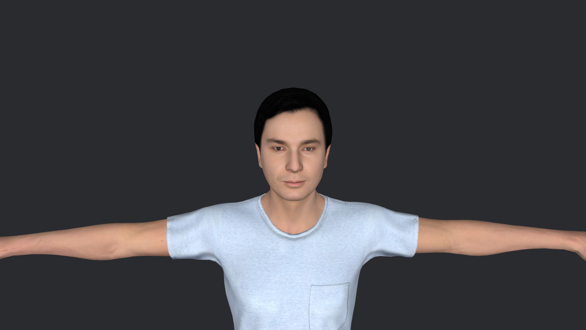 Jimmy Fallon Hyper Realistic Full Body Fully Rigged 3D Character 3D model_2