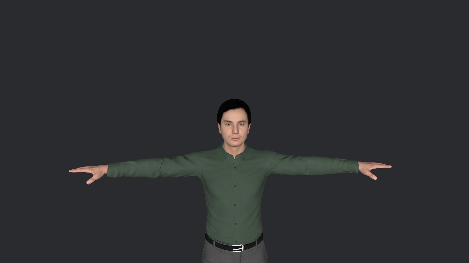 Jimmy Fallon Hyper Realistic Full Body Fully Rigged 3D Character 3D model_26