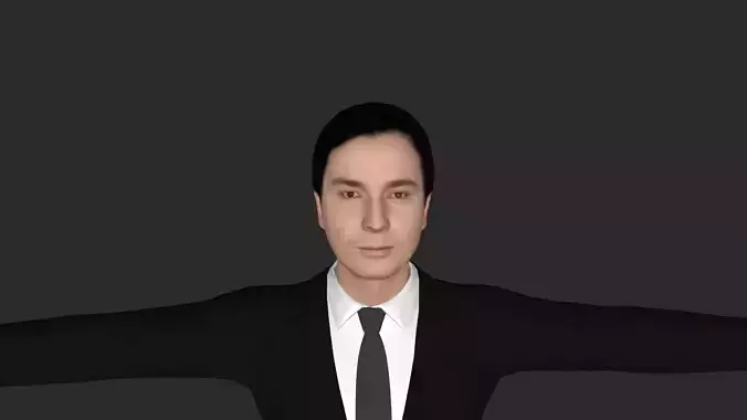 Jimmy Fallon Hyper Realistic Full Body Fully Rigged 3D Character