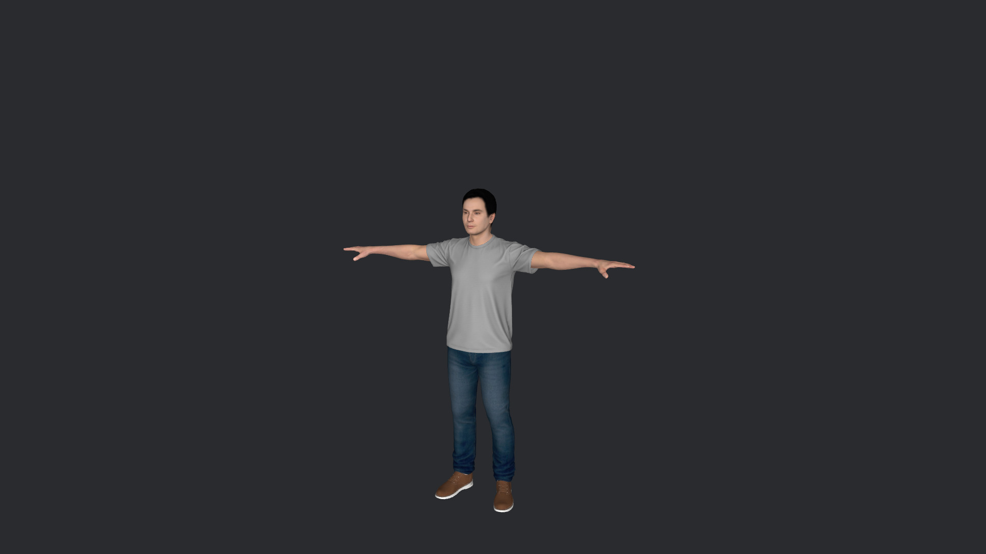 Jimmy Fallon Hyper Realistic Full Body Fully Rigged 3D Character 3D model_21