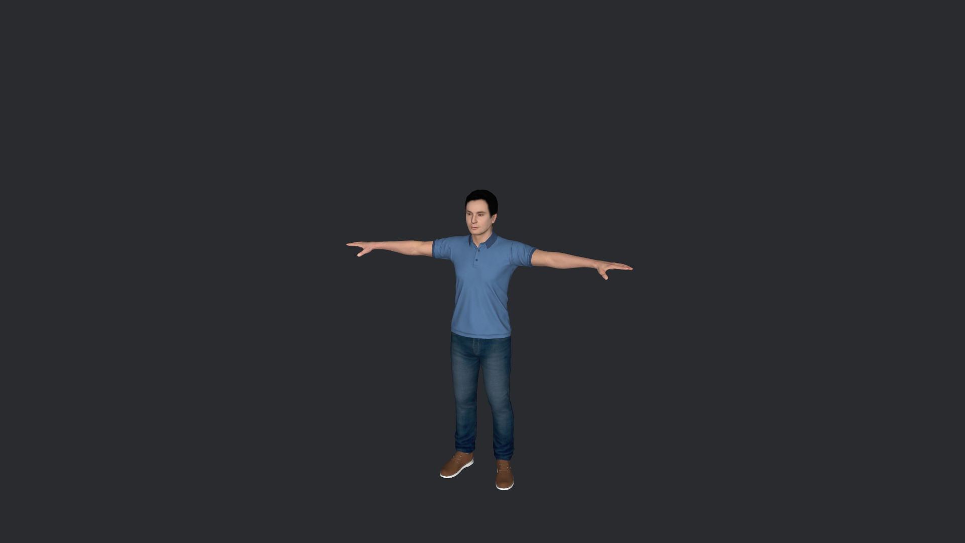 Jimmy Fallon Hyper Realistic Full Body Fully Rigged 3D Character 3D model_16