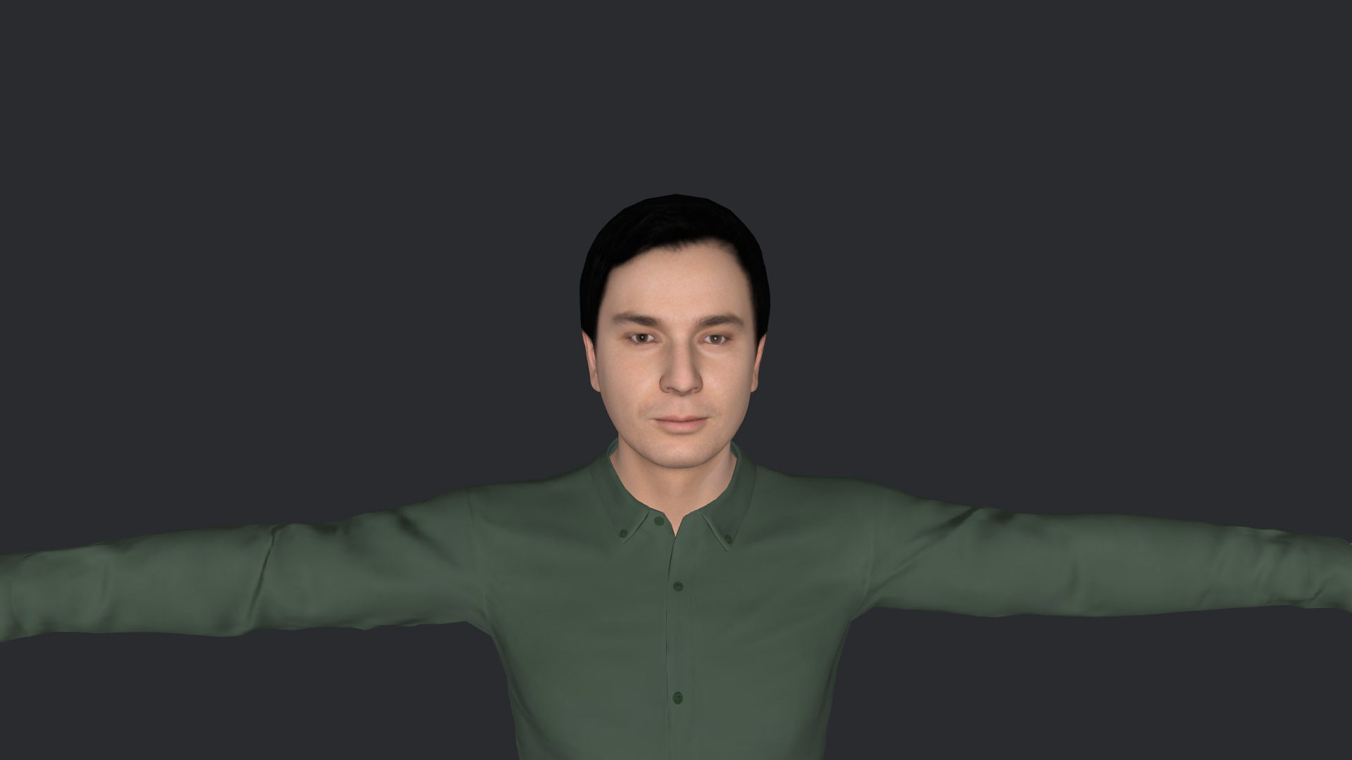 Jimmy Fallon Hyper Realistic Full Body Fully Rigged 3D Character 3D model_25